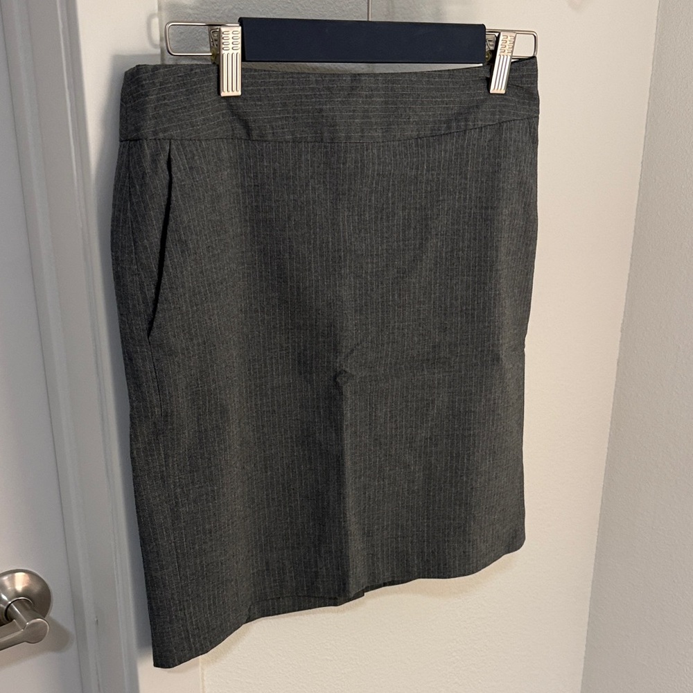 Banana Republic Charcoal Pencil Skirt